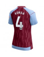 Aston Villa Ezri Konsa #4 Kotipaita Naisten 2023-24 Lyhythihainen